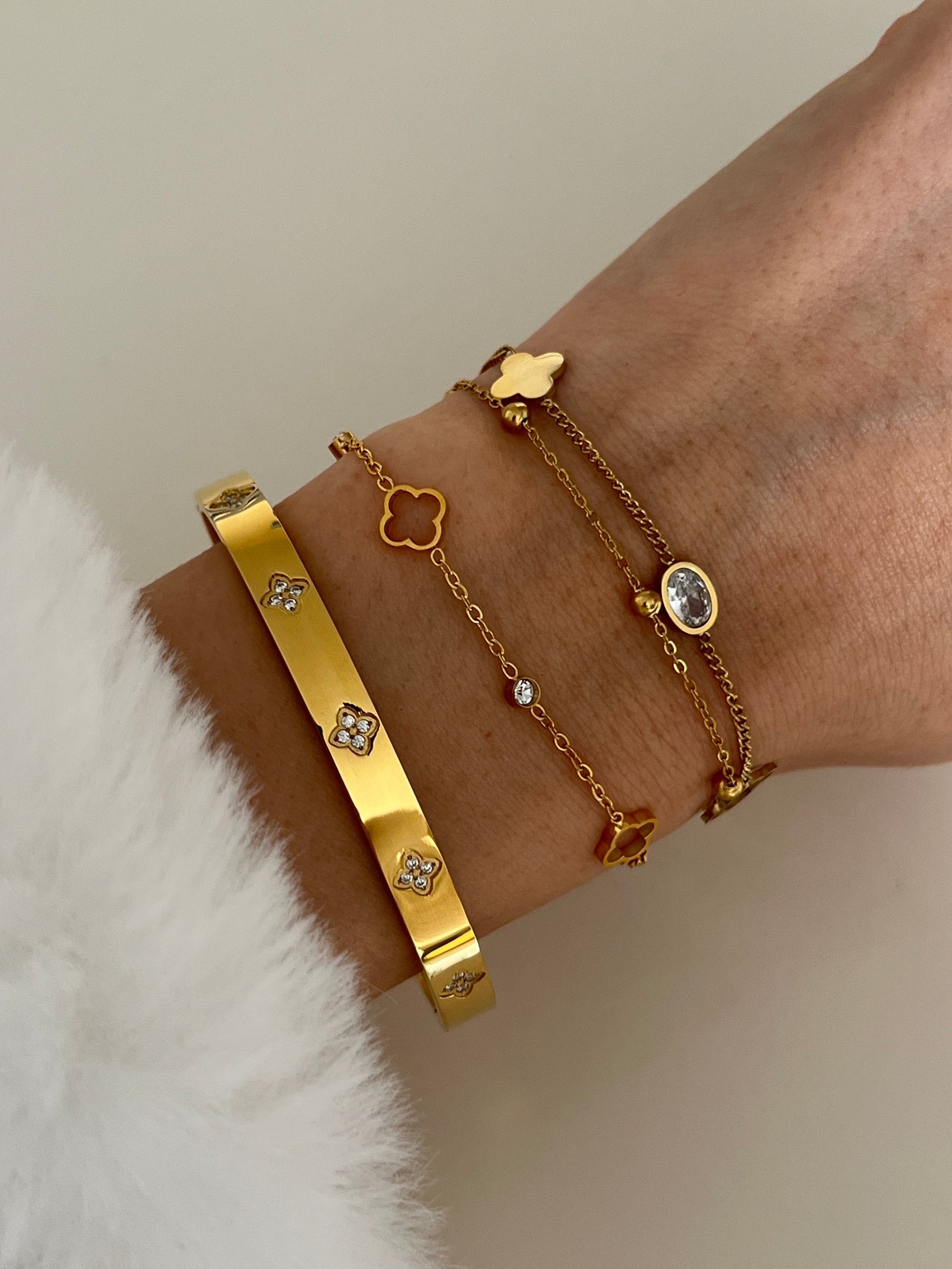 LENIE CLOVER BRACELET