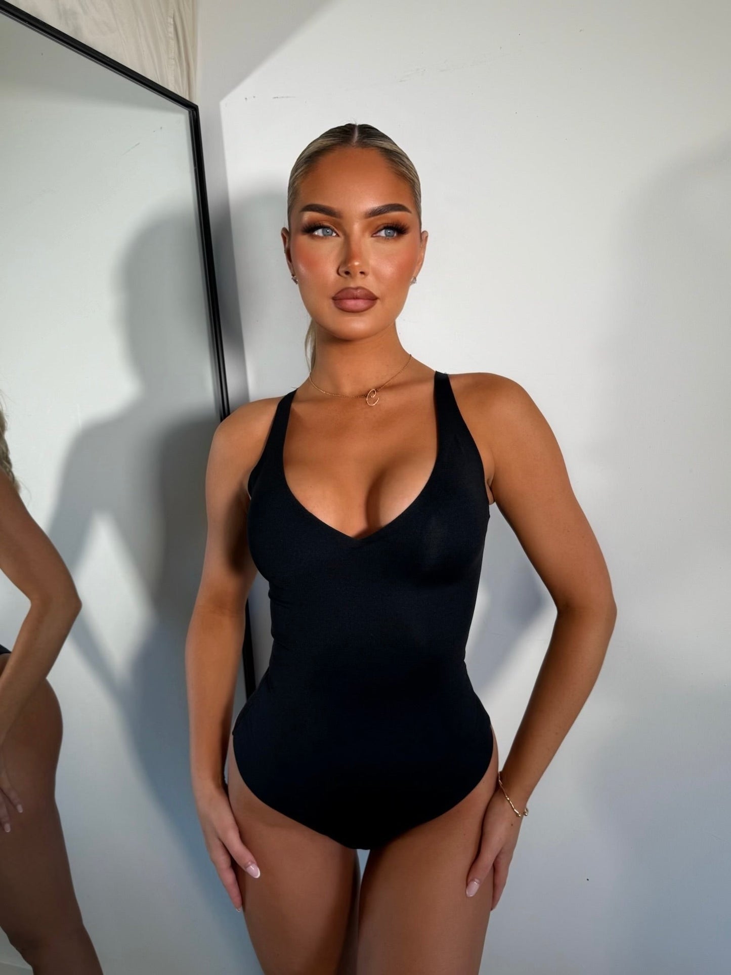The ‘Luxe Sculpt’ Shapewear Bodysuit Black