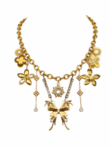 FAIRY WINGS MULTI CHARM NECKLACE