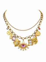 ROYAL VISION MULTI CHARM NECKLACE