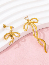 IVY BOW EARRING