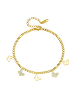 GABRIELLA BUTTERFLY ANKLET