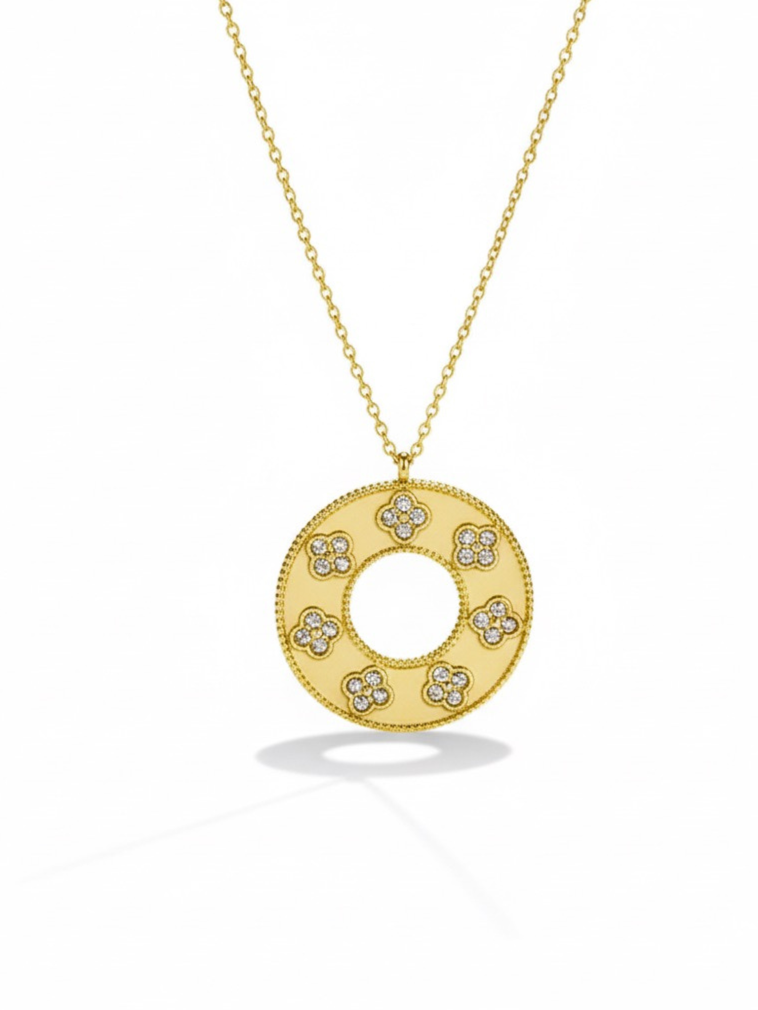 SHIMMERA CLOVER NECKLACE