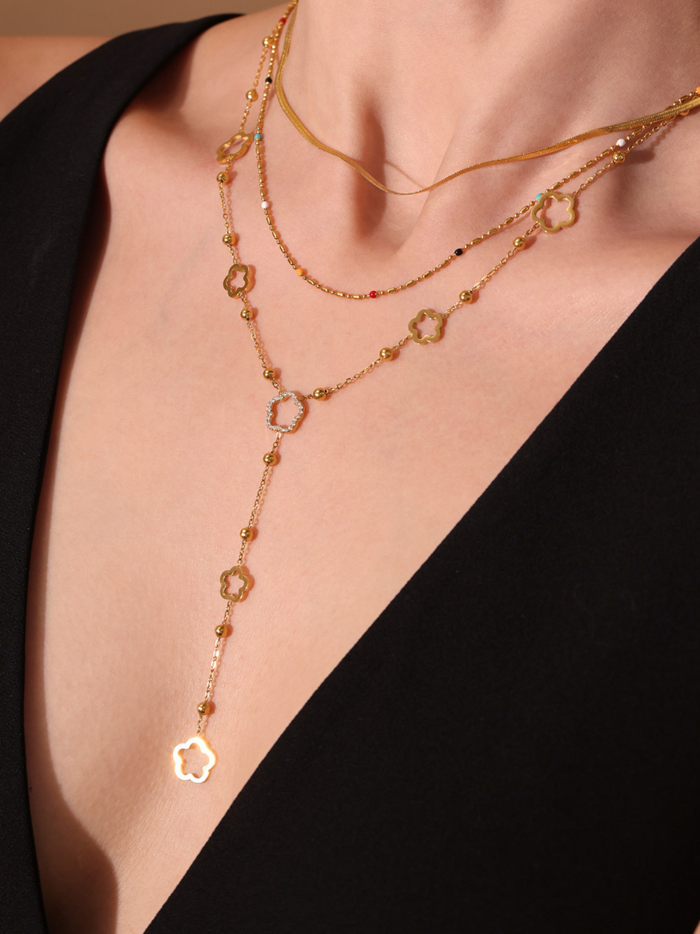MIRELLE LARIAT NECKLACE