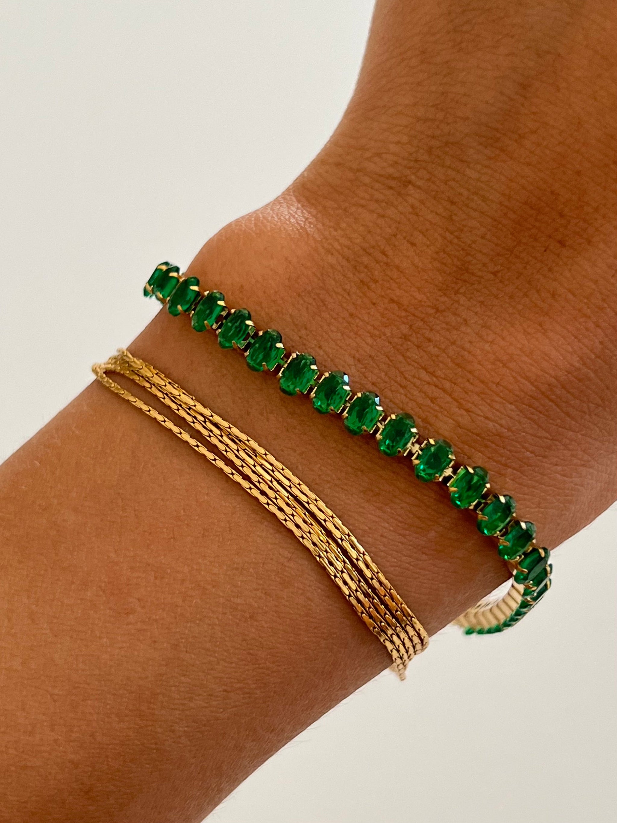 JADE CHAIN & BRACELET