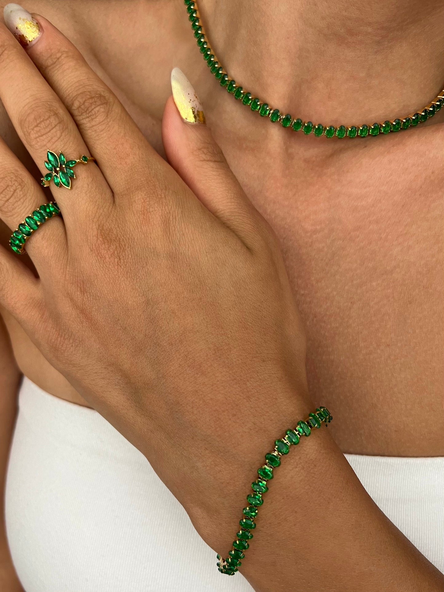 JADE CHAIN & BRACELET