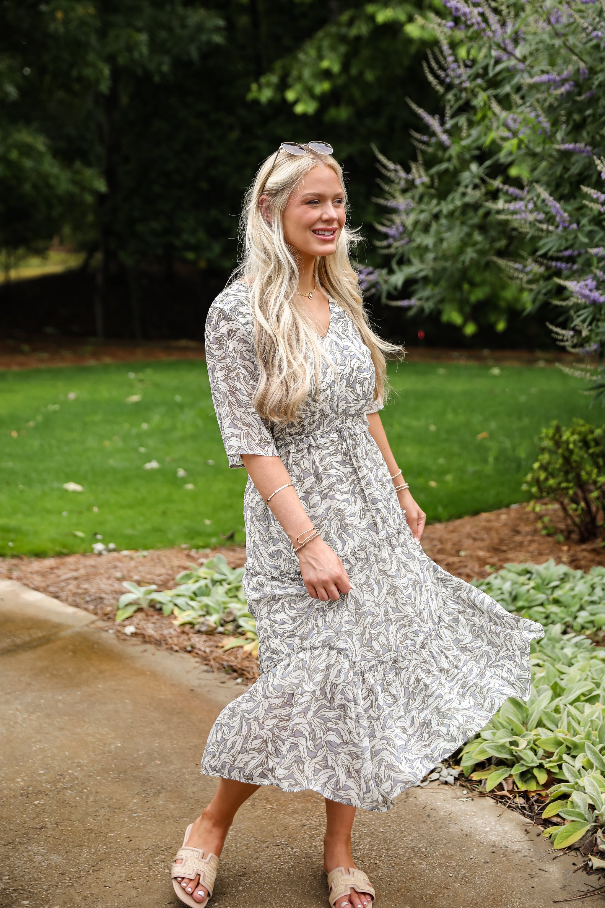 FINAL SALE - All The Best Tiered Midi Dress