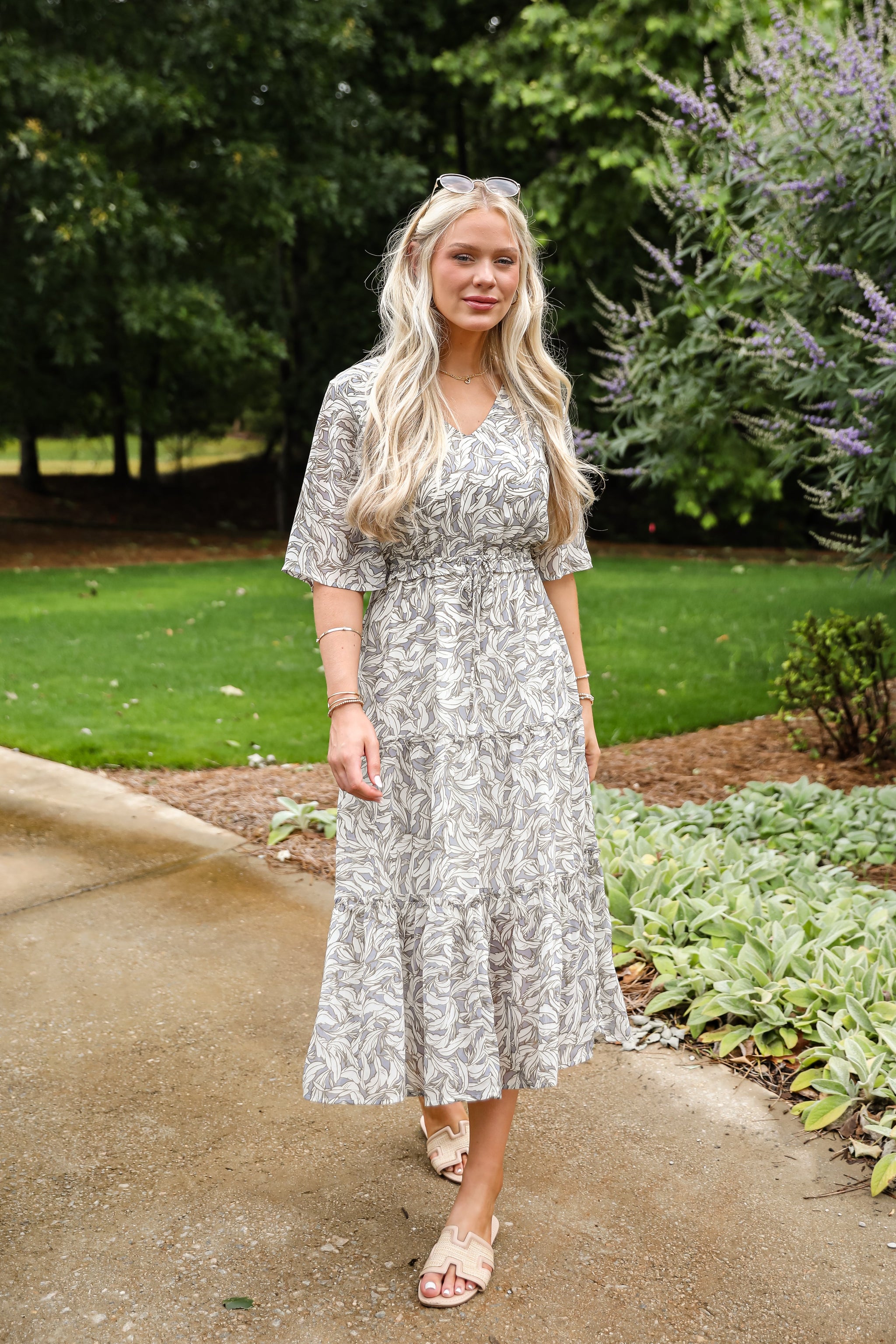 FINAL SALE - All The Best Tiered Midi Dress