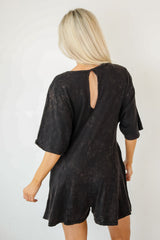 FINAL SALE - Over And Over T-Shirt Romper