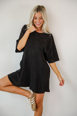 FINAL SALE - Over And Over T-Shirt Romper