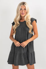 FINAL SALE - All Dolled Up Tiered Mini Dress