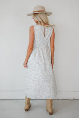 FINAL SALE - Glowing Wonder Ivory Midi Dress