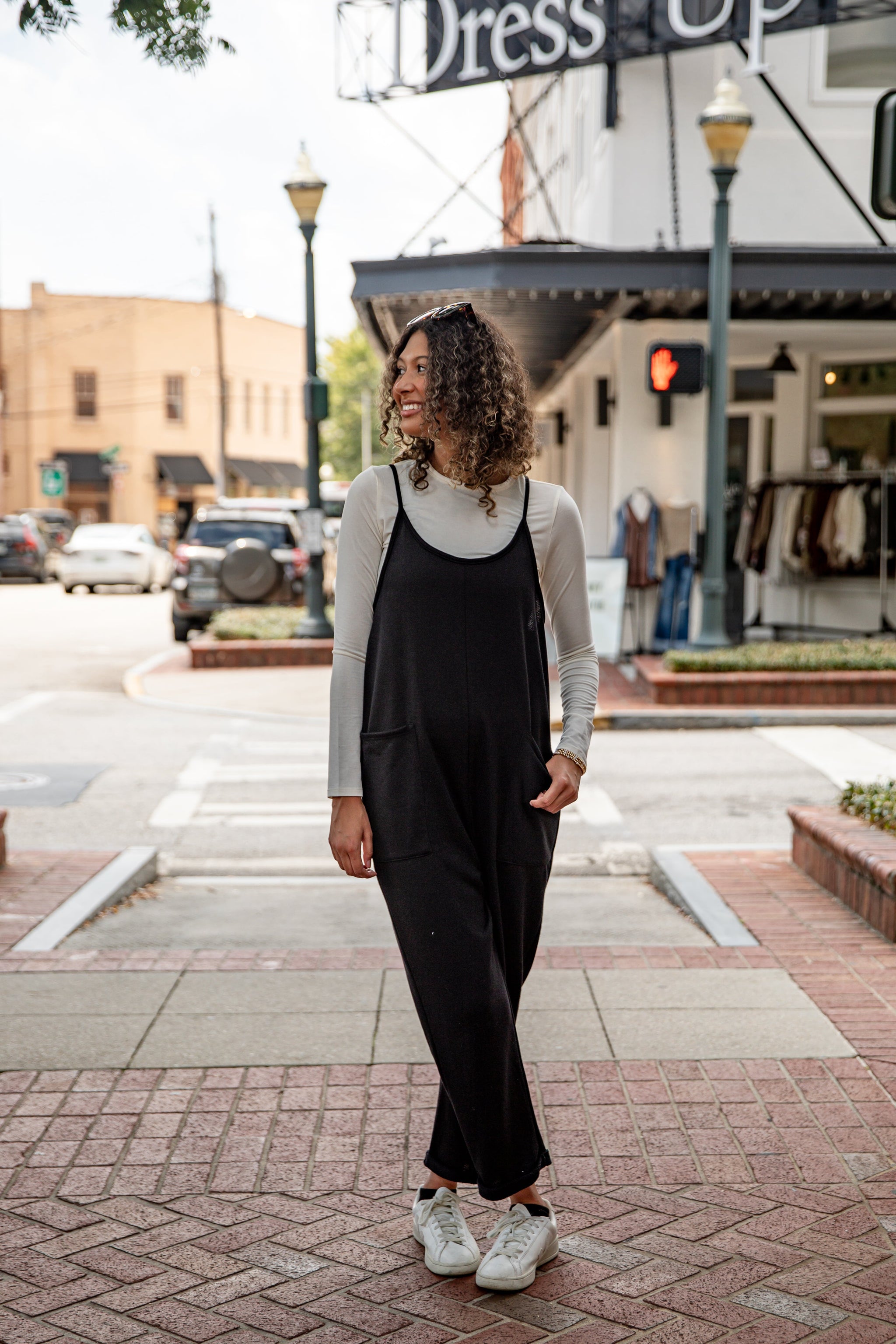 FINAL SALE - Making Moves Black Jumpsuit - DU DEAL