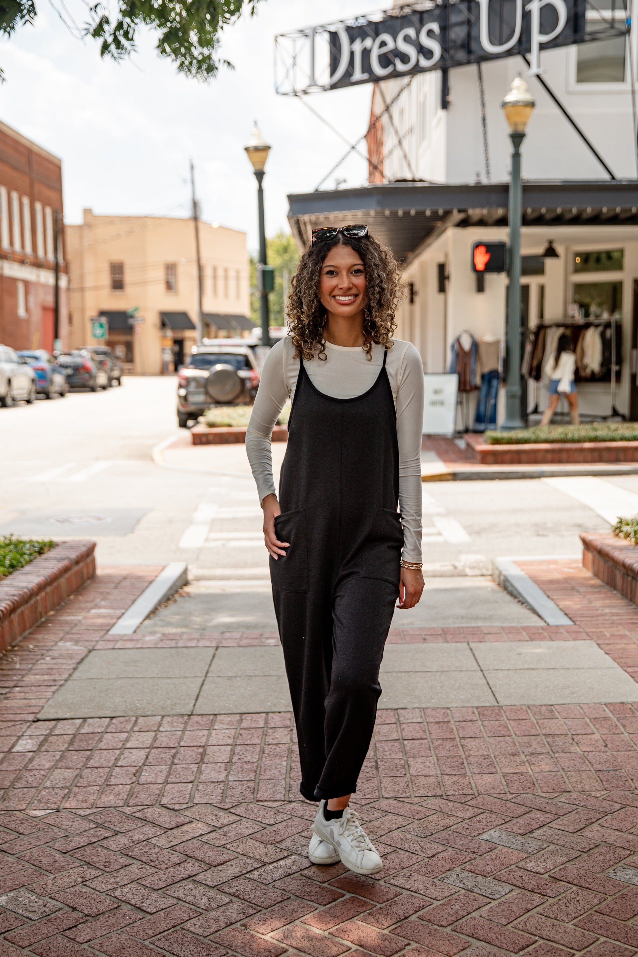FINAL SALE - Making Moves Black Jumpsuit - DU DEAL