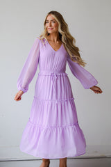 FINAL SALE - Blossoming Attitude Midi Dress