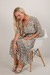 FINAL SALE - All The Best Tiered Midi Dress