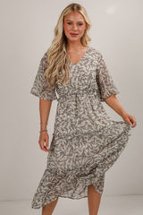 FINAL SALE - All The Best Tiered Midi Dress