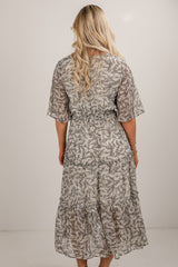 FINAL SALE - All The Best Tiered Midi Dress