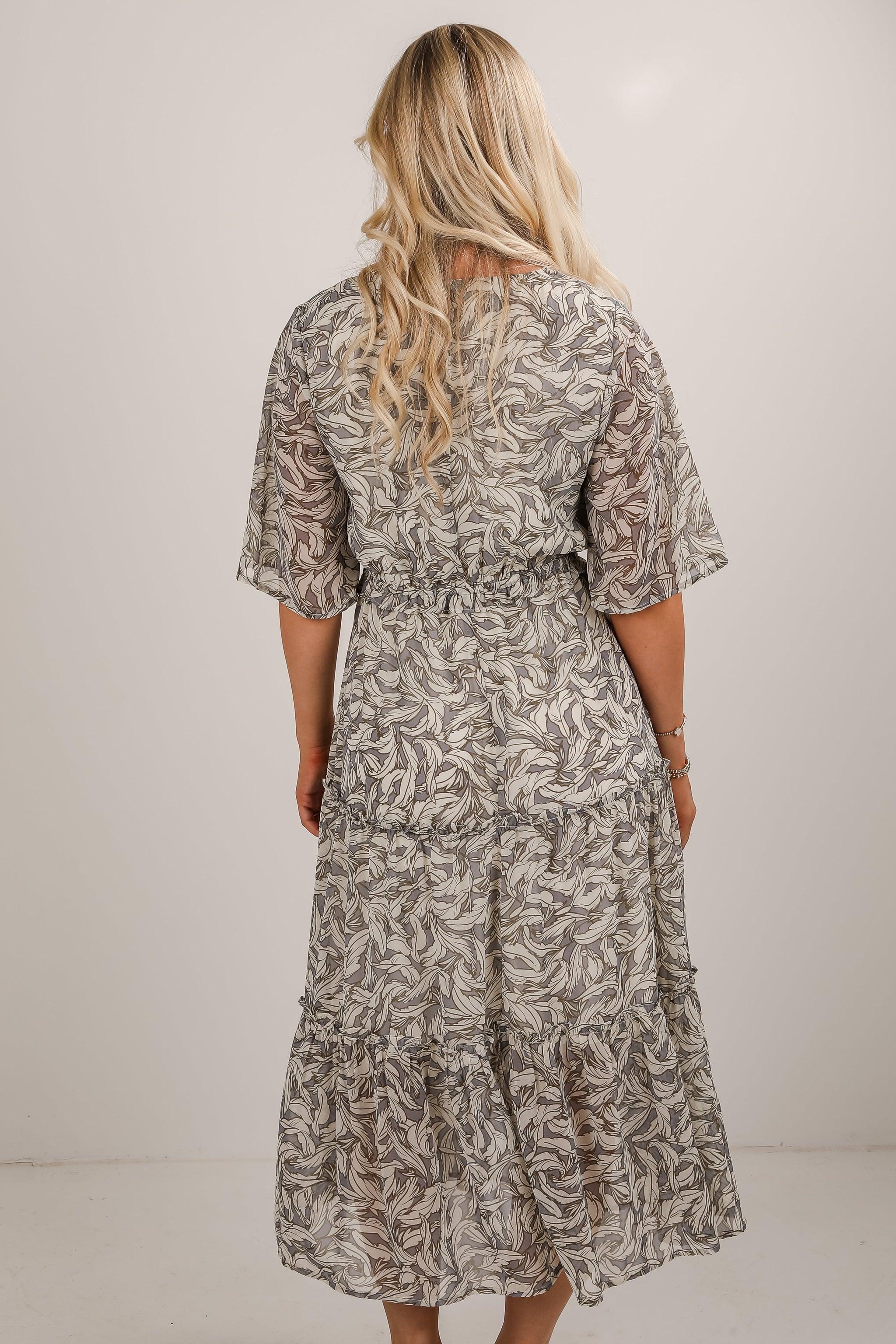 FINAL SALE - All The Best Tiered Midi Dress