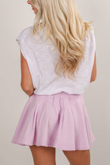 FINAL SALE - On My Terms Lilac Mini Dress