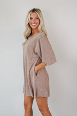 FINAL SALE - Over And Over T-Shirt Romper