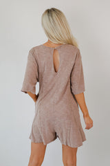 FINAL SALE - Over And Over T-Shirt Romper