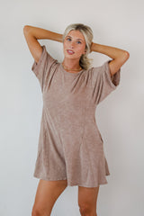 FINAL SALE - Over And Over T-Shirt Romper
