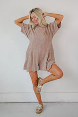 FINAL SALE - Over And Over T-Shirt Romper