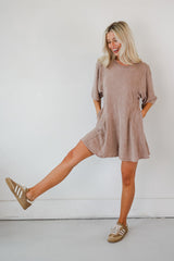 FINAL SALE - Over And Over T-Shirt Romper