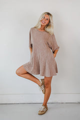 FINAL SALE - Over And Over T-Shirt Romper